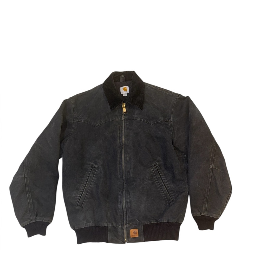 Vintage Carhartt Black J14 Santa Fe Jacket Size Medium